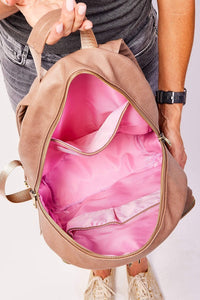 LOUENHIDE_HUXLEY BACKPACK TAUPE _ _ Ebony Boutique NZ