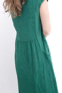 HELGA MAY_JACKIE MAXI LACE EDGE DRESS BRIGHT GREEN _ _ Ebony Boutique NZ