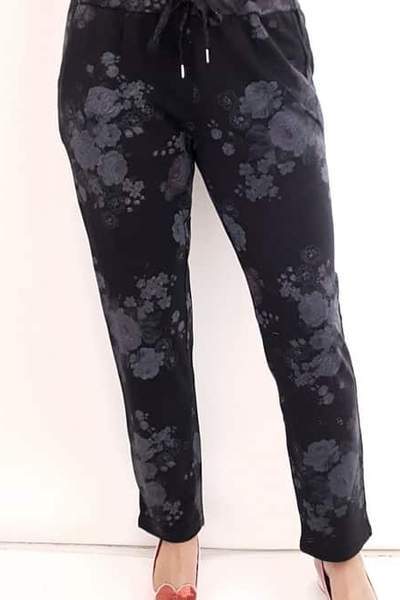 HELGA MAY_JOGGERS HIGH TEA BLACK _ _ Ebony Boutique NZ