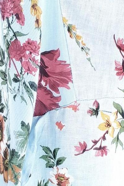 HELGA MAY_JUNGLE DRESS BABY BLUE ELSA BLOSSOM _ _ Ebony Boutique NZ