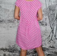 HELGA MAY_KENNEDY DRESS POLKA DOT BUBBLEGUM _ _ Ebony Boutique NZ