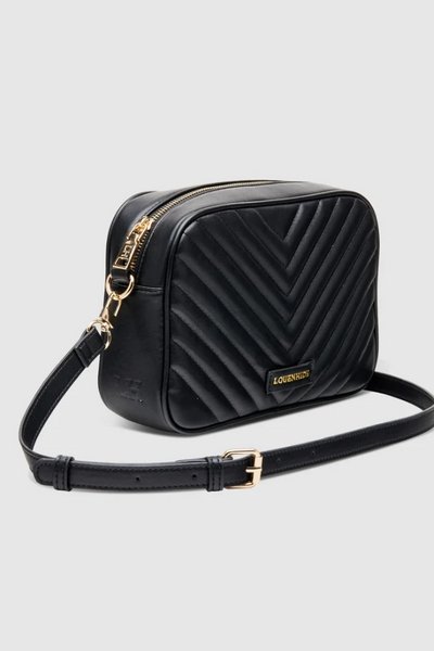 LOUENHIDE_ANASTASIA QUILTED BROSSBODY BAG BLACK _ ANASTASIA QUILTED BROSSBODY BAG BLACK _ Ebony Boutique NZ