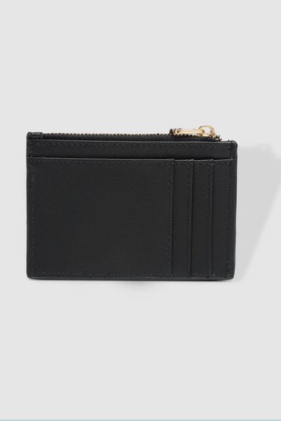 LOUENHIDE_CARA CARDHOLDER BLACK _ CARA CARDHOLDER BLACK _ Ebony Boutique NZ