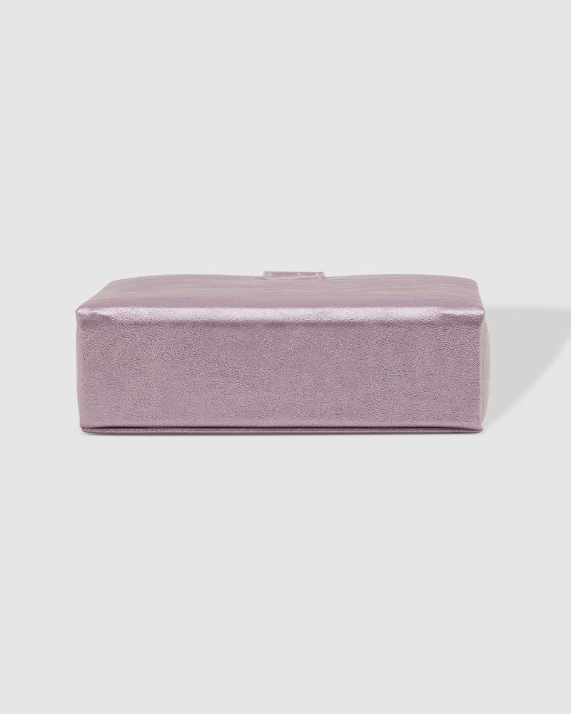 LOUENHIDE_MARCIE JEWELLERY BOX METALLIC LILAC _ MARCIE JEWELLERY BOX METALLIC LILAC _ Ebony Boutique NZ