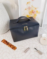 LOUENHIDE_ORION COSMETIC CASE NAVY _ ORION COSMETIC CASE NAVY _ Ebony Boutique NZ