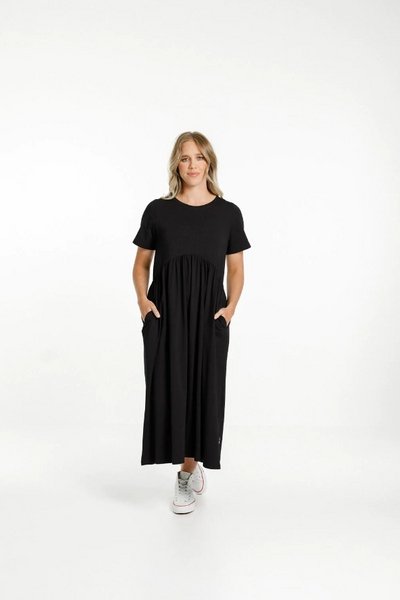 HOME-LEE_MARGOT DRESS - BLACK _ _ Ebony Boutique NZ