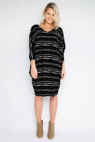 PQ COLLECTION_MIRACLE DRESS LONG SLEEVE _ _ Ebony Boutique NZ