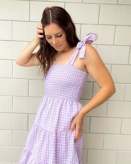 MINIMALIST COLLECTIVE_OLIVER TIERED GINGHAM DRESS _ _ Ebony Boutique NZ