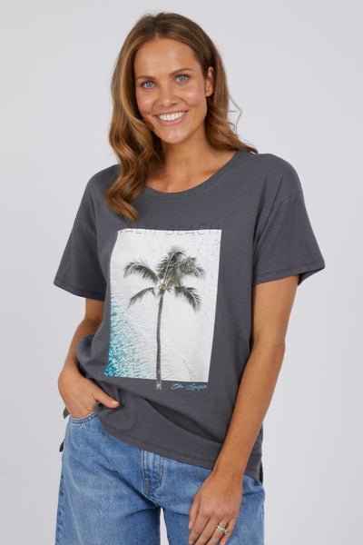 ELM_PALM BEACH TEE _ _ Ebony Boutique NZ