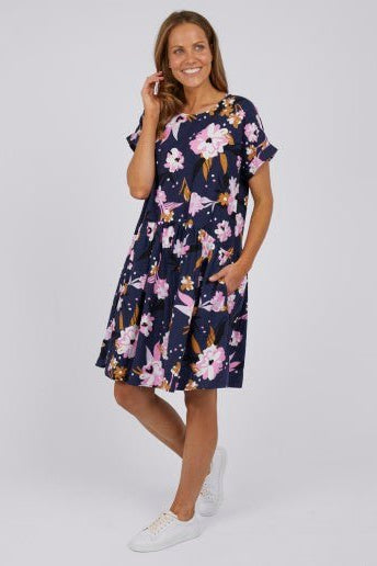 ELM_PALOMA FLORAL DRESS _ _ Ebony Boutique NZ