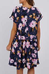 ELM_PALOMA FLORAL DRESS _ _ Ebony Boutique NZ