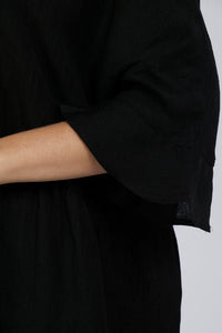 FOXWOOD_PHOEBE DRESS BLACK _ _ Ebony Boutique NZ