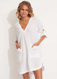 SEAFOLLY_ESSENTIAL COVER UP _ ESSENTIAL COVER UP _ Ebony Boutique NZ