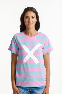 HOME-LEE_TAYLOR TEE LOLLIPOP AND SKY STRIPE WITH WHITE X _ _ Ebony Boutique NZ