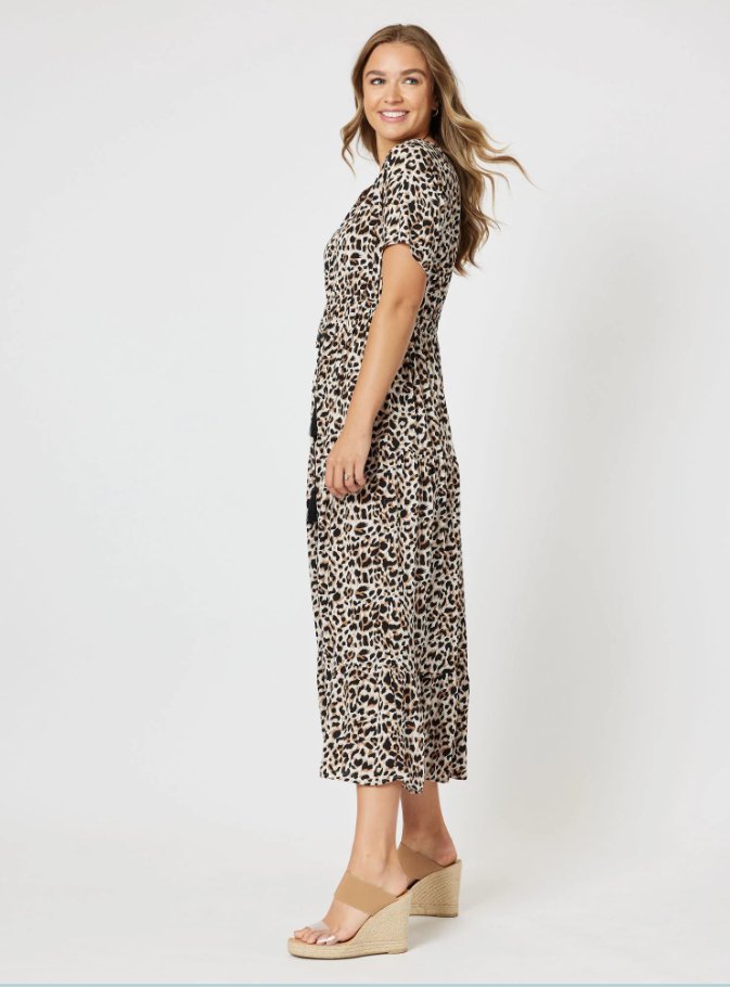 Threadz Clothing NZ | Sahara Dress | Animal Print – Ebony Boutique NZ