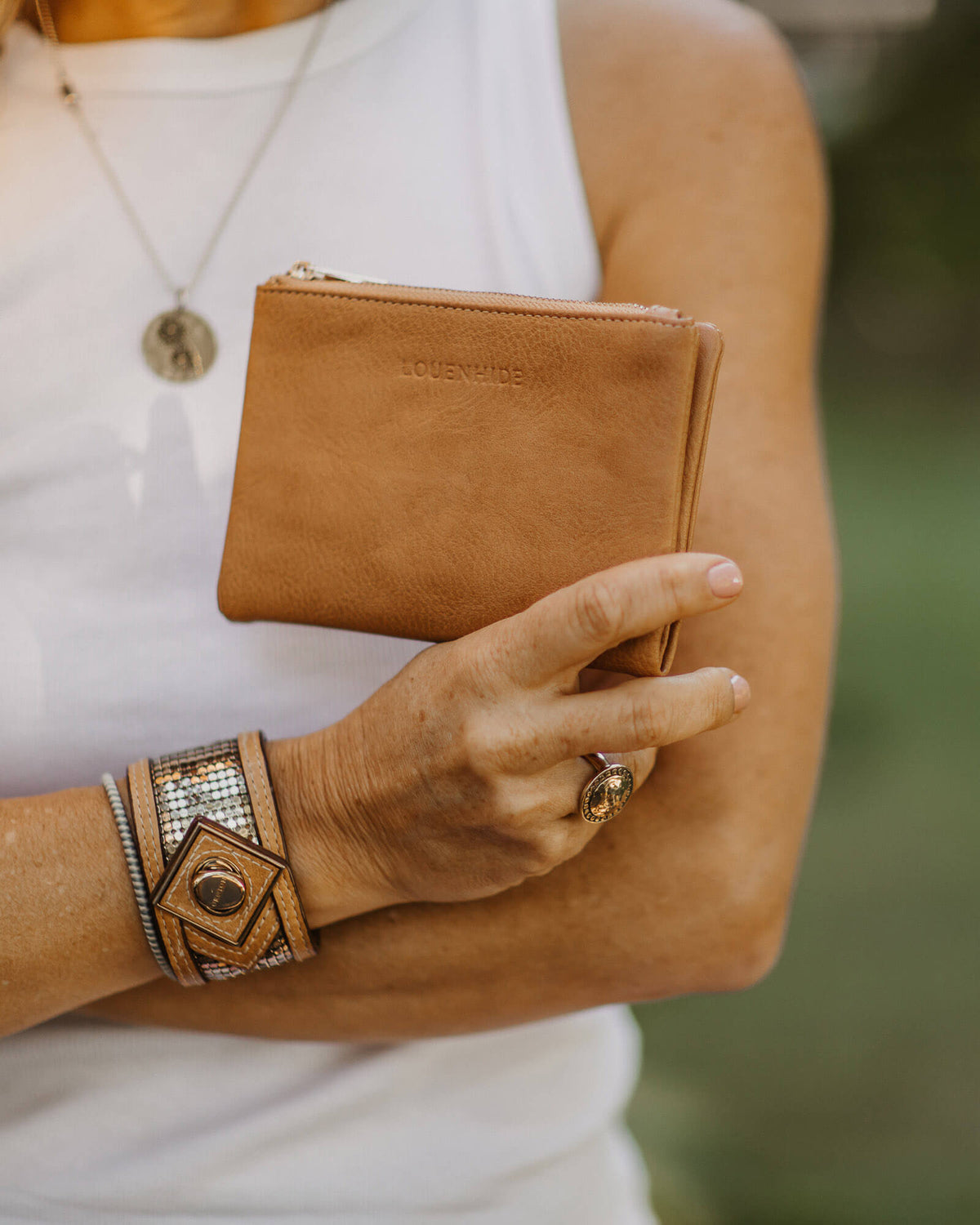 LOUENHIDE_TORI WALLET CAMEL _ _ Ebony Boutique NZ