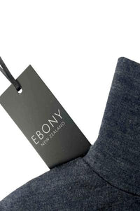 EBONY_WOMENS 100% MERINO (210) LONG SLEEVE HIGH NECK TOP ORION _ _ Ebony Boutique NZ